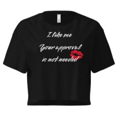 Ladies Festival Cali Crop Top Tee