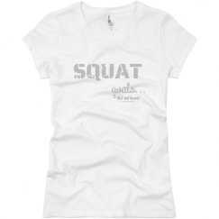 Ladies Slim Fit Basic Promo Jersey Tee