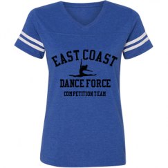 Ladies Relaxed Fit Vintage Sports Tee