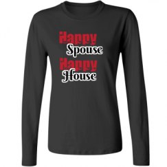 Ladies Relaxed Fit Basic Long Sleeve Tee