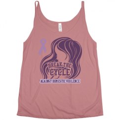 Ladies Flowy Slouchy Tank