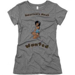Ladies Slim Fit Super Soft Triblend Tee