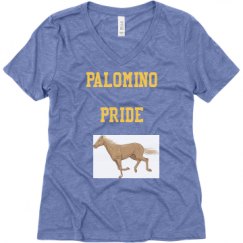 Ladies Relaxed Fit Super Soft Triblend V-Neck Tee