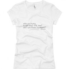 Ladies Slim Fit Basic Promo Jersey Tee