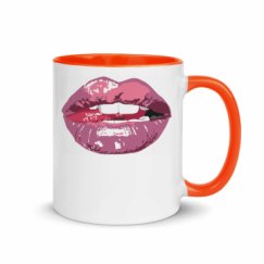 11oz Ceramic Mug with Color Inside