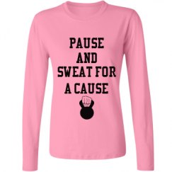 Ladies Relaxed Fit Basic Long Sleeve Tee