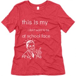 Ladies Relaxed Fit Super Soft Triblend Tee