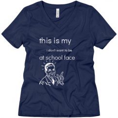 Ladies Relaxed Fit V-Neck Tee