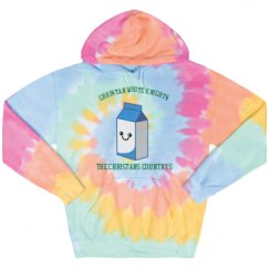Unisex Tie-Dye Fleece Hoodie