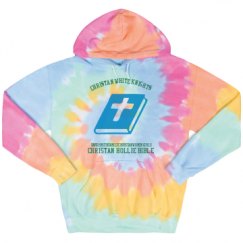 Unisex Tie-Dye Fleece Hoodie