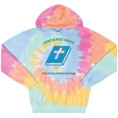 Unisex Tie-Dye Fleece Hoodie