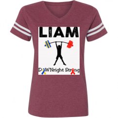 Ladies Relaxed Fit Vintage Sports Tee