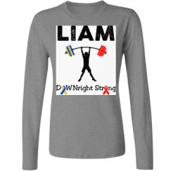 Ladies Relaxed Fit Basic Long Sleeve Tee