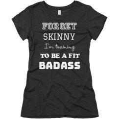 Ladies Slim Fit Super Soft Triblend Tee