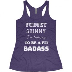 Ladies Slim Fit Super Soft Racerback Triblend Tank