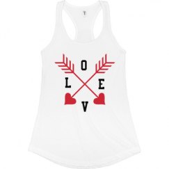 Ladies Slim Fit Racerback Tank Top