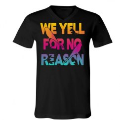 Unisex V-Neck Jersey Tee