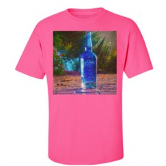 Unisex Ultra Cotton Safety Neon Crewneck Tee