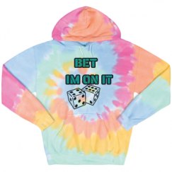 Unisex Tie-Dye Fleece Hoodie