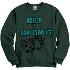 Unisex Film and Foil Crewneck Sweatshirt