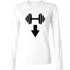 Ladies Relaxed Fit Basic Long Sleeve Tee