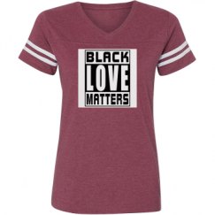 Ladies Relaxed Fit Vintage Sports Tee