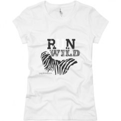 Ladies Slim Fit Basic Promo Jersey Tee