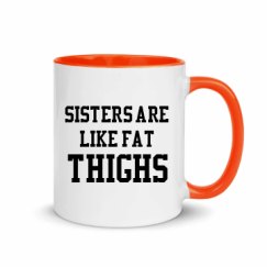 11oz Ceramic Mug with Color Inside