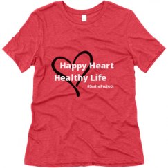 Ladies Relaxed Fit Super Soft Triblend Tee