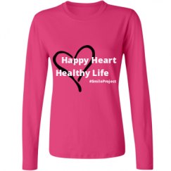 Ladies Relaxed Fit Basic Long Sleeve Tee