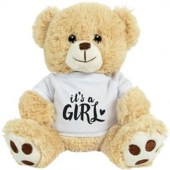 It's a Girl Custom Bear
