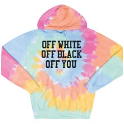 Unisex Tie-Dye Fleece Hoodie