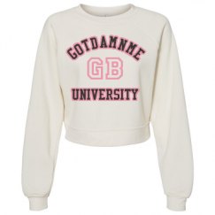 Women's Raglan Pullover Fleece