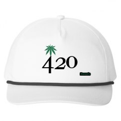 Snapback Five-Panel Rope Hat