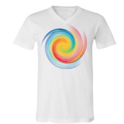 Unisex V-Neck Jersey Tee
