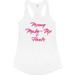 Ladies Slim Fit Racerback Tank Top