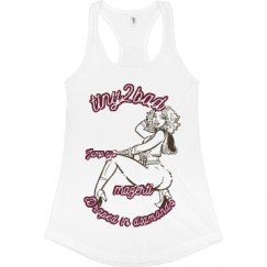Ladies Slim Fit Racerback Tank Top