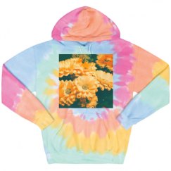Unisex Tie-Dye Fleece Hoodie