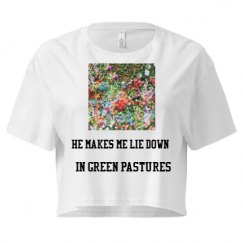 Ladies Festival Cali Crop Top Tee