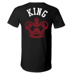 Unisex V-Neck Jersey Tee