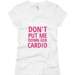 Ladies Slim Fit Basic Promo Jersey Tee