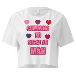 Ladies Festival Cali Crop Top Tee