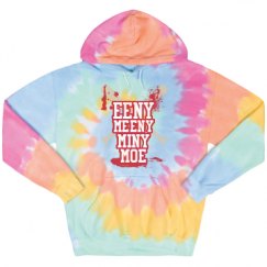 Unisex Tie-Dye Fleece Hoodie