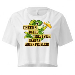 Ladies Festival Cali Crop Top Tee