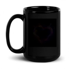 15oz Black Glossy Mug
