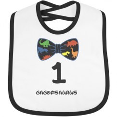 Infant Contrast Trim Bib