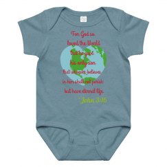 For God so loved the World... John 3:16