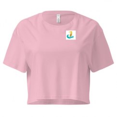 Ladies Festival Cali Crop Top Tee