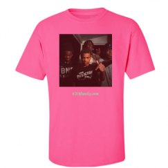 Unisex Ultra Cotton Safety Neon Crewneck Tee