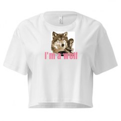 Ladies Festival Cali Crop Top Tee